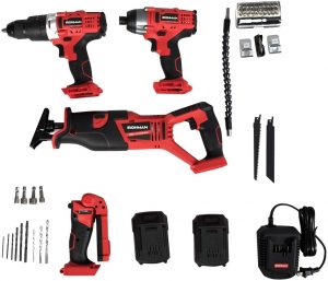 Goplus 4-Tool Combo Kit