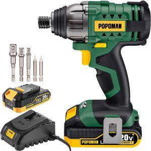 Impact Driver, 1600In-lbs 20V MAX Impact Drill