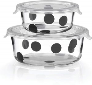 Kate Spade New York 875252 Deco Dot round dishes