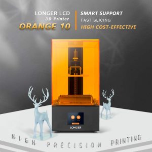 LONGER Orange 10 3D Printer, Resin 3D Printer with 2.8inch Touch Color Screen,