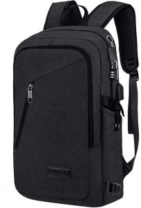 Travel School College Bag with Headphone Port and USB Charging Hole