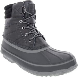 London Fog Mens Ashford Waterproof and Insulated Duck Boot