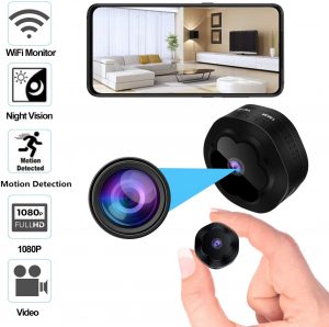 Mini Spy Hidden Camera with WiFi Wireless & Remotely Monitor