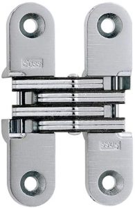 Satin Chrome Finish hinge