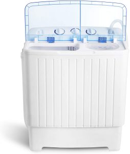 SUPER-DEAL-2IN1-Mini-Compact-Twin-Tub-Washing-Machine-