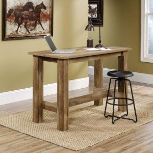 Sauder Boone Mountain Counter Height Dining Table, Craftsman Oak finish