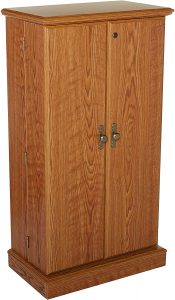 Sauder Orchard Hills Multimedia Storage Cabinet, Carolina Oak finish