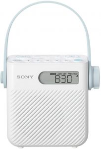 Sony ICF-S80 Splash Proof Shower Radio with Speaker