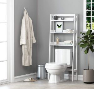 UTEX 3-Shelf Bathroom Organizer Over The Toilet, 