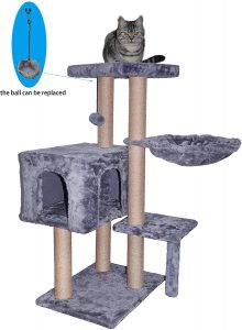 WIKI Cat Tree Scratching Toy Activity Centre Cat Tower