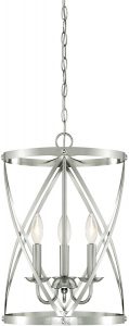 Brushed Nickel Finish modern chandeliers