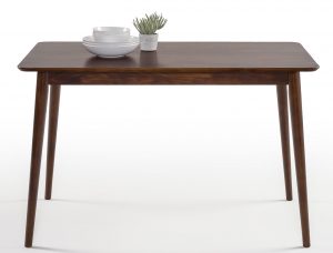 zinus farmhouse wood dining table