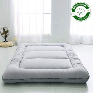 Roll Up Mattress Boys Girls Dormitory Mattress Pad | Kids Floor Lounger Bed Couches and Sofas