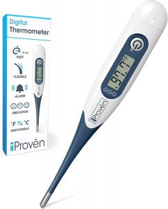 Accurate and Fast Readings - Oral and Rectal Thermometer for Children and Babies