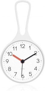 mooas Loop Bathroom Clock, Shower Clock