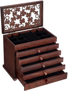 handmade wooden jewelry box