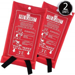 Deke 2 Pack fire Suppression Blanket