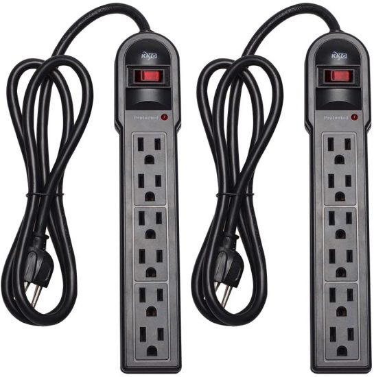 KMC Comes Along With 6 Outlets, 4-Foot Cord Power Strip 