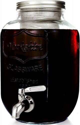 Cold Brew Coffee Maker - Iced Coffee Maker, Brewer System - Glass Pitcher by Willow & Everett