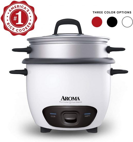 Aroma Housewares Pot Style Rice Cooker and Food Steamer