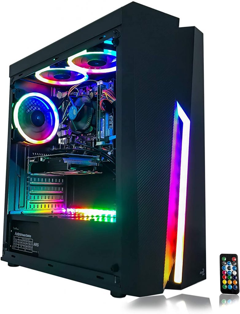 Curved Best Prebuilt Gaming Pc Under 1000 On Amazon with Dual Monitor