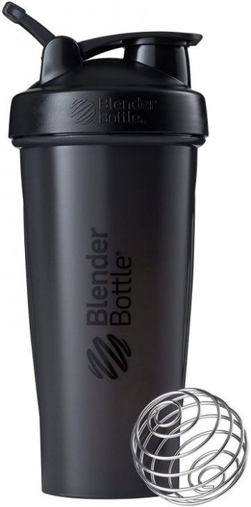 Blender Bottle Shaker Bottle, 28-Ounce, Black