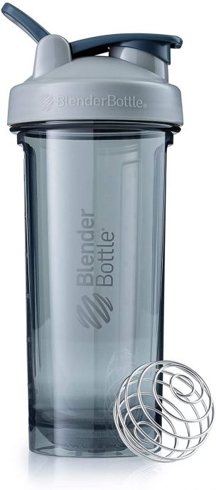 Pro Series Shaker Blender Bottle, 28-Ounce, Pebble Grey