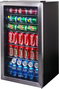 A Freestanding Soda Fridge From Newair 