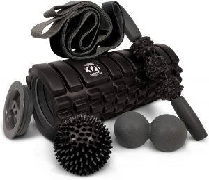 A 5 in 1 foam roller exercises for back pain by 321 STRONG