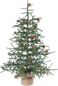 Vickerman Carmel Pine Small Christmas Tree 