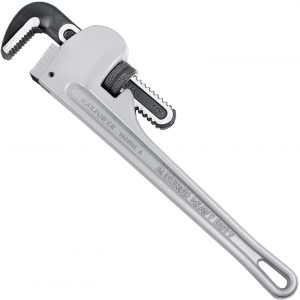 MAXPOWER 14-Inch Aluminum Straight Pipe Wrench 