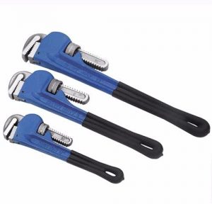 Heavy Duty Wideskall 3 Pieces Of A Pipe Wrench 
