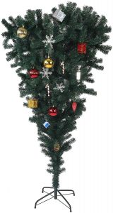 LUCKYERMORE Upside Down Christmas Tree 