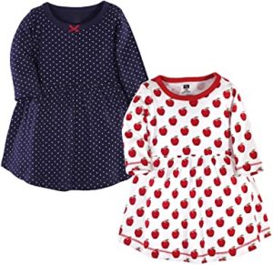 Hudson Baby Girl's Cotton Christmas Dresses