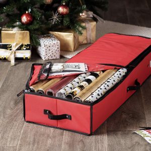 Premium Under-bed Christmas Ornament Storage 