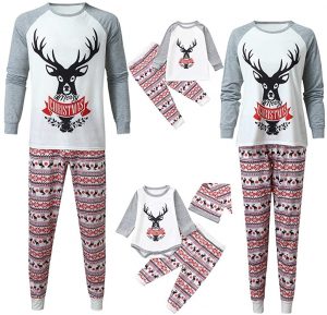 Monise Matching Family Christmas Pajamas 