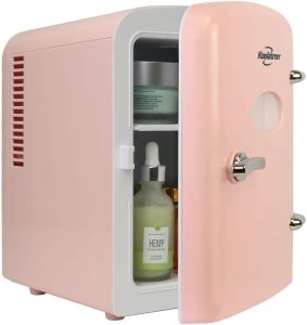 Portable 6 Can Thermoelectric Mini Fridges for Skincare