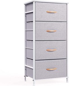 ROMOON 4 Drawer Fabric Dresser Storage Tower