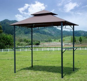 GOJOOASIS Barbecue Grill Gazebo